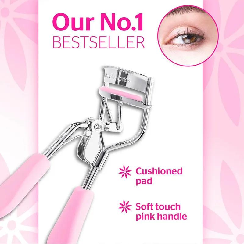 Brushworks Eyelash Curler - Pink