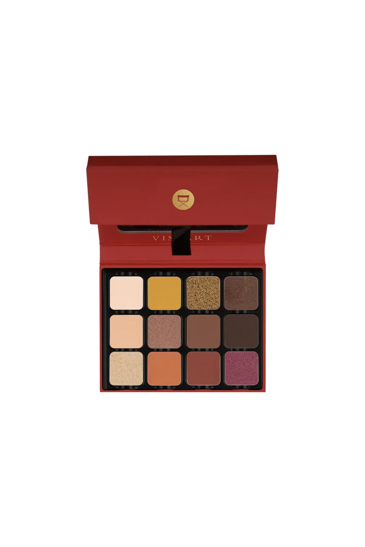 VISEART 12 Color Eyeshadow-WARM EDIT - VED001