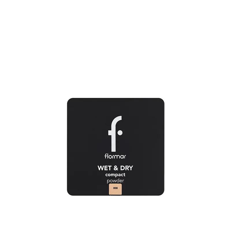 Flormar NP Wet & Dry Compact Powder - 008 Medium Peach