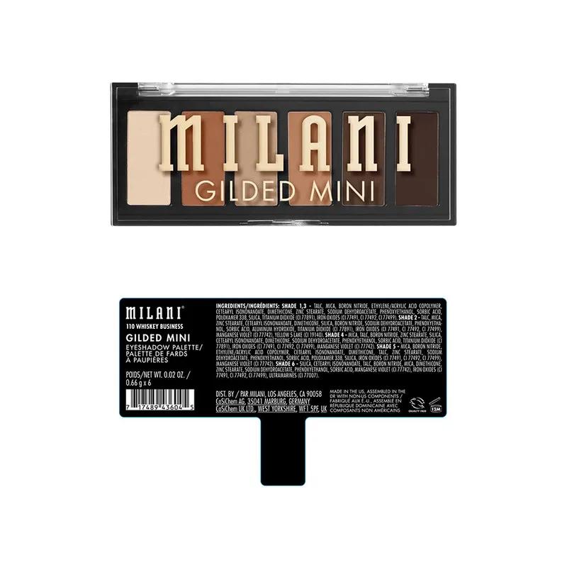 Milani Gilded Mini Eyeshadow Quads-Whiskey Business