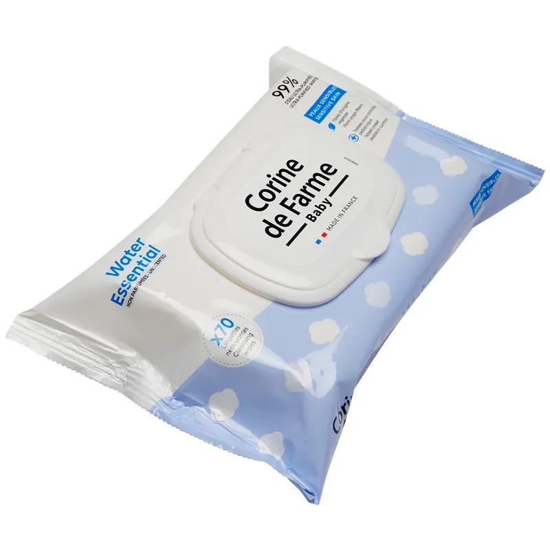 CDF-- Baby Water Essential Wipes 70's Pulls x 3 Value Pack