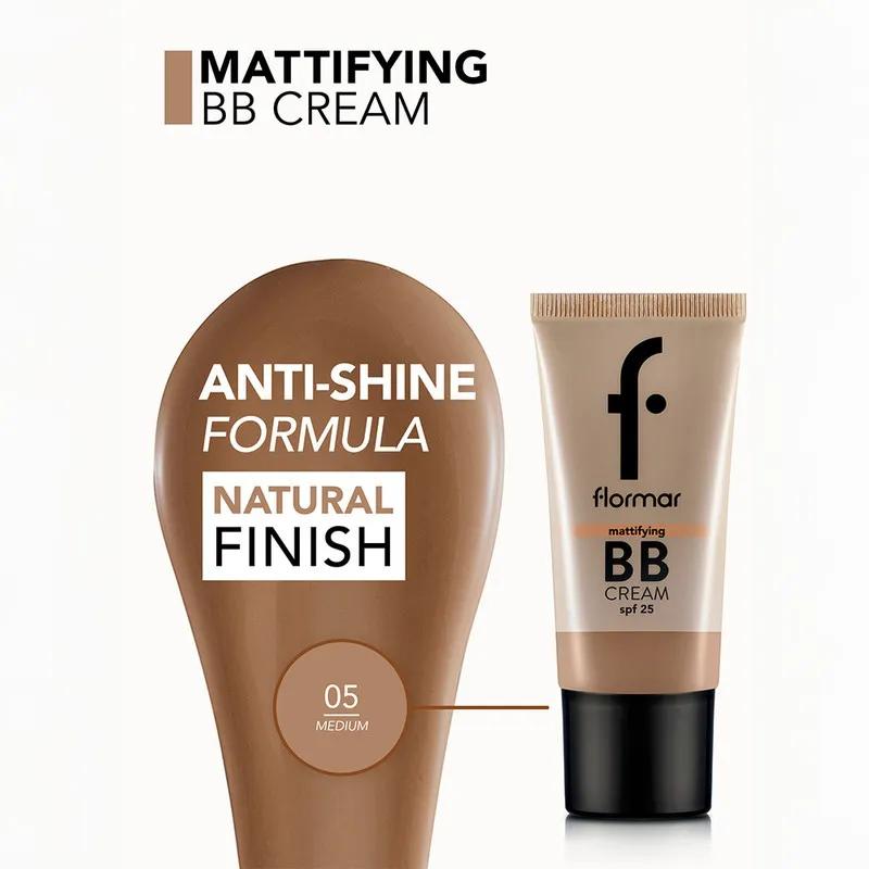 Flormar Prep for Perfection Mattifying BB Cream - 05 Medium