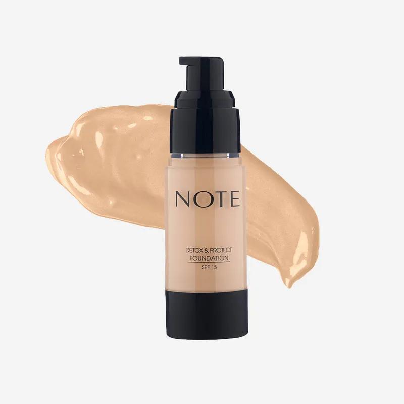 Note Detox And Protect Foundation 02 Pump - Natural Beige