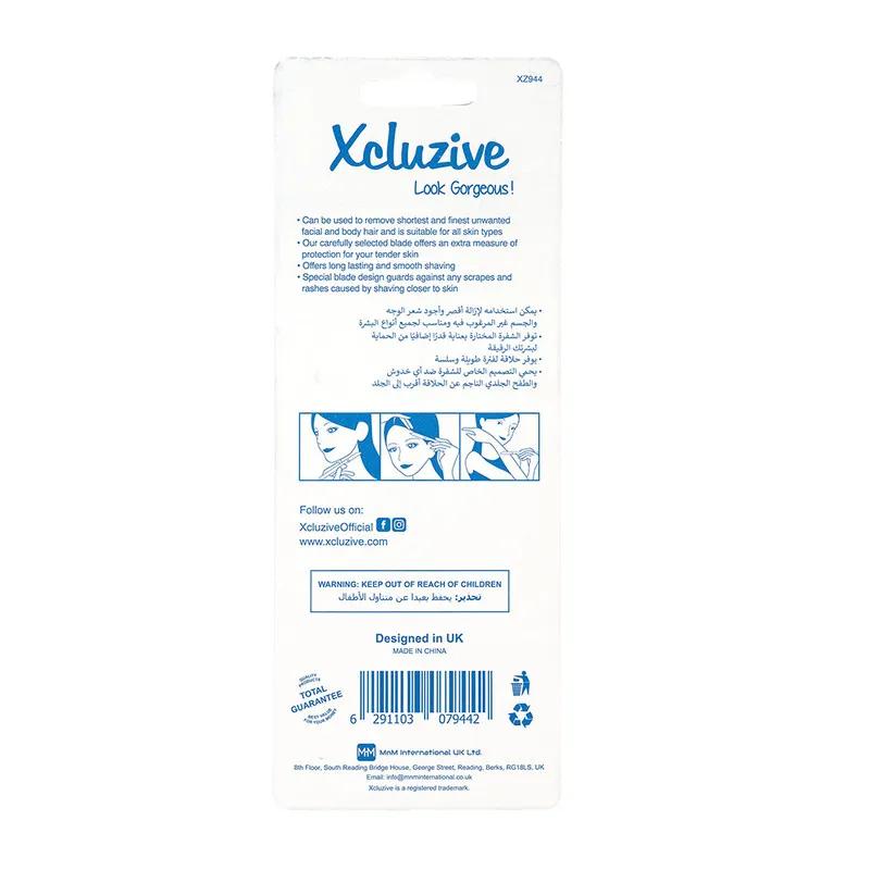 Xcluzive Facial & Body Hair Razor 3 pcs