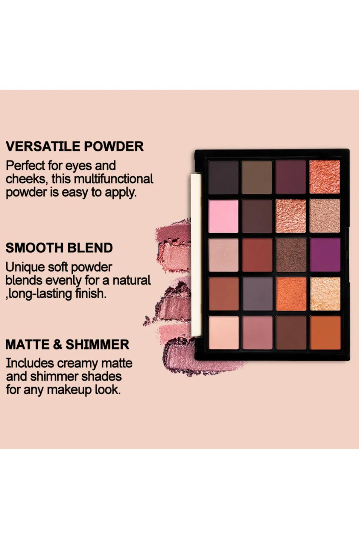 Character Shadow Gallery 20 Color Eyeshadow Palette