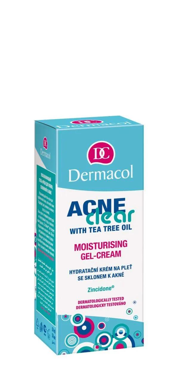 Dermacol Acneclear Anti-Acne Moisturising Gel-Cream With Tea Tree Oil 50 ml