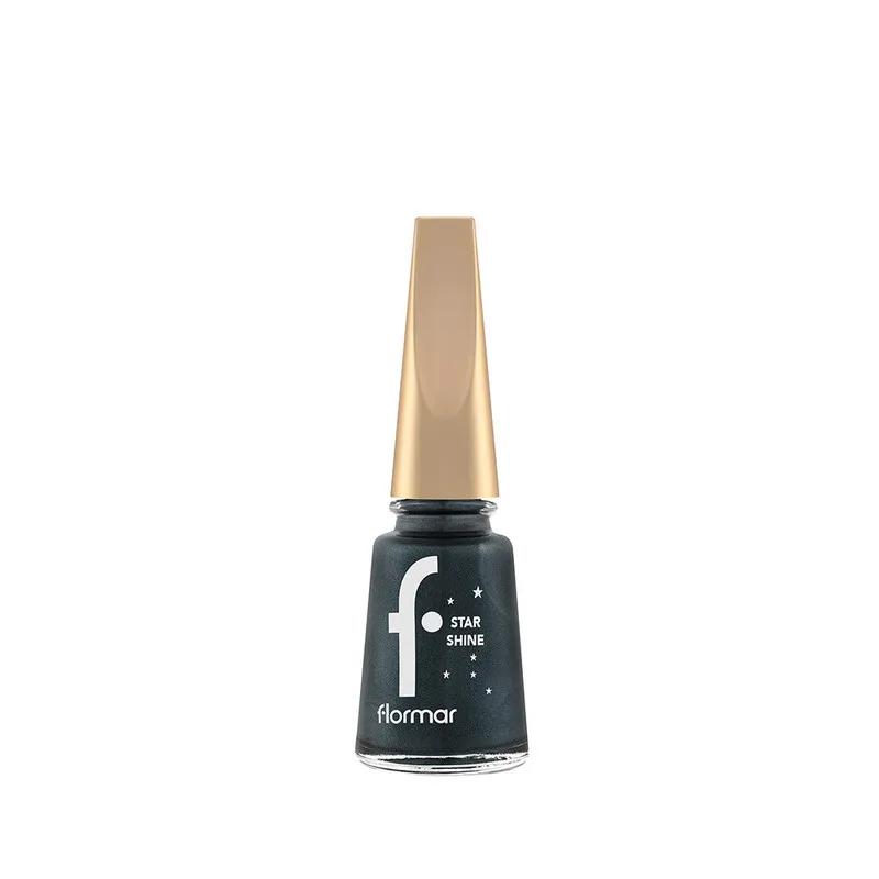 Flormar Star Shine Nail Enamel - 06 Dark Romance
