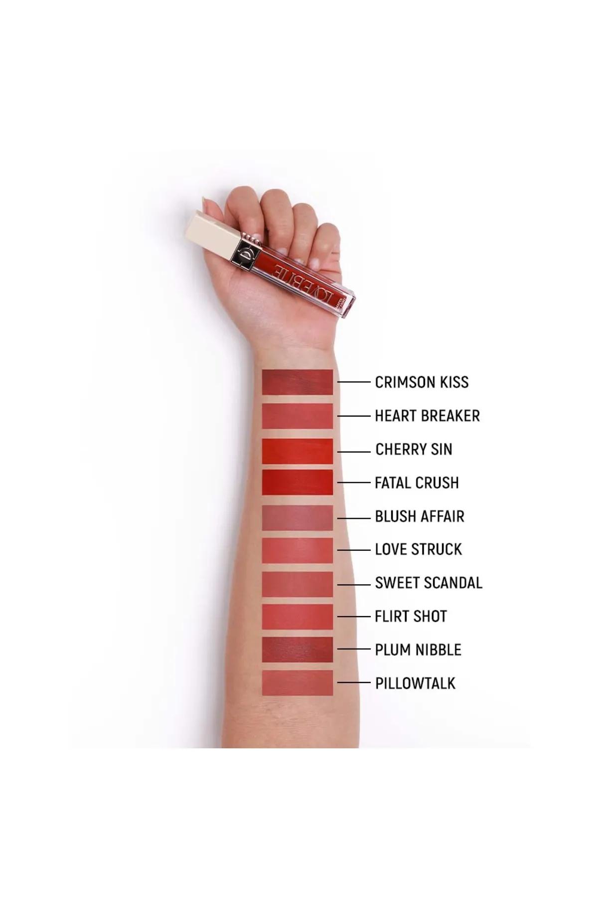 Character Lovebite Matte Lip Paint-Cherry Sin - CLV003