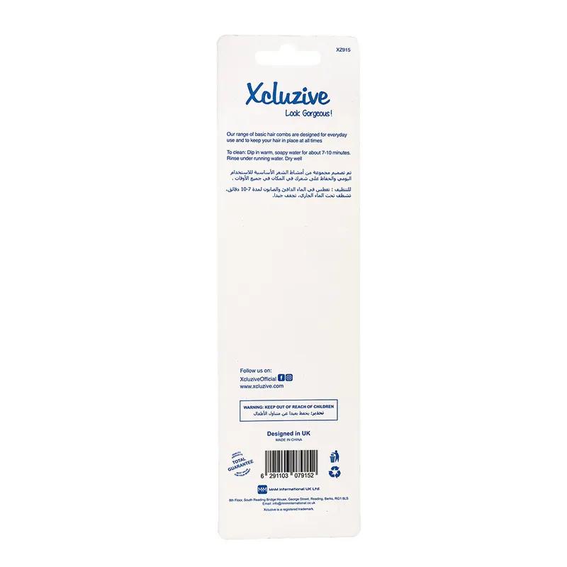 Xcluzive Wide Tooth Detangler & Regular Combs 2 Pcs