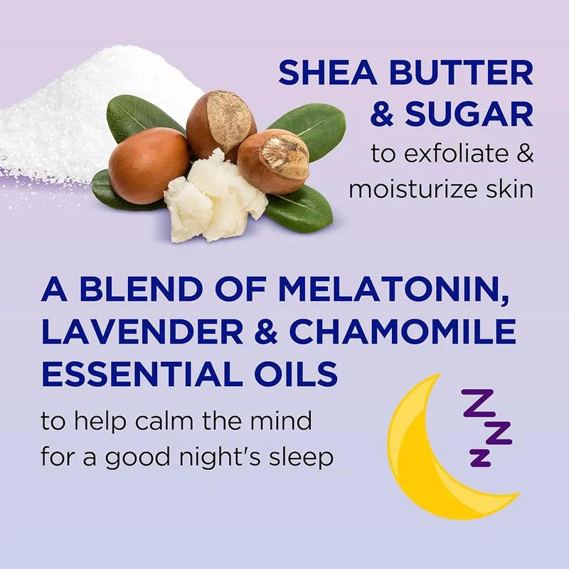 Dr Teal's Shea Sugar Body Scrub Melatonin 538g