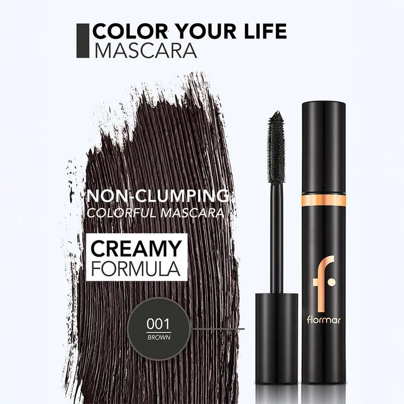 Flormar Color Your Life Mascara - 01 Brown