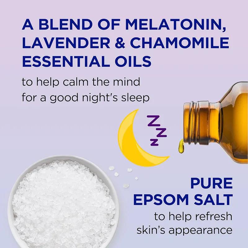 Dr Teal's Epsom Bath Salt - Melatonin 1.36 Kg