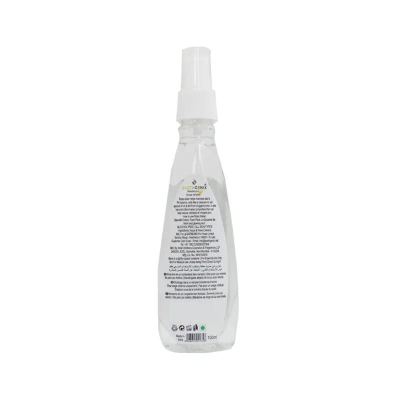 Earthgenix Premium Rose Water Supple & Glowing Skin 100Ml