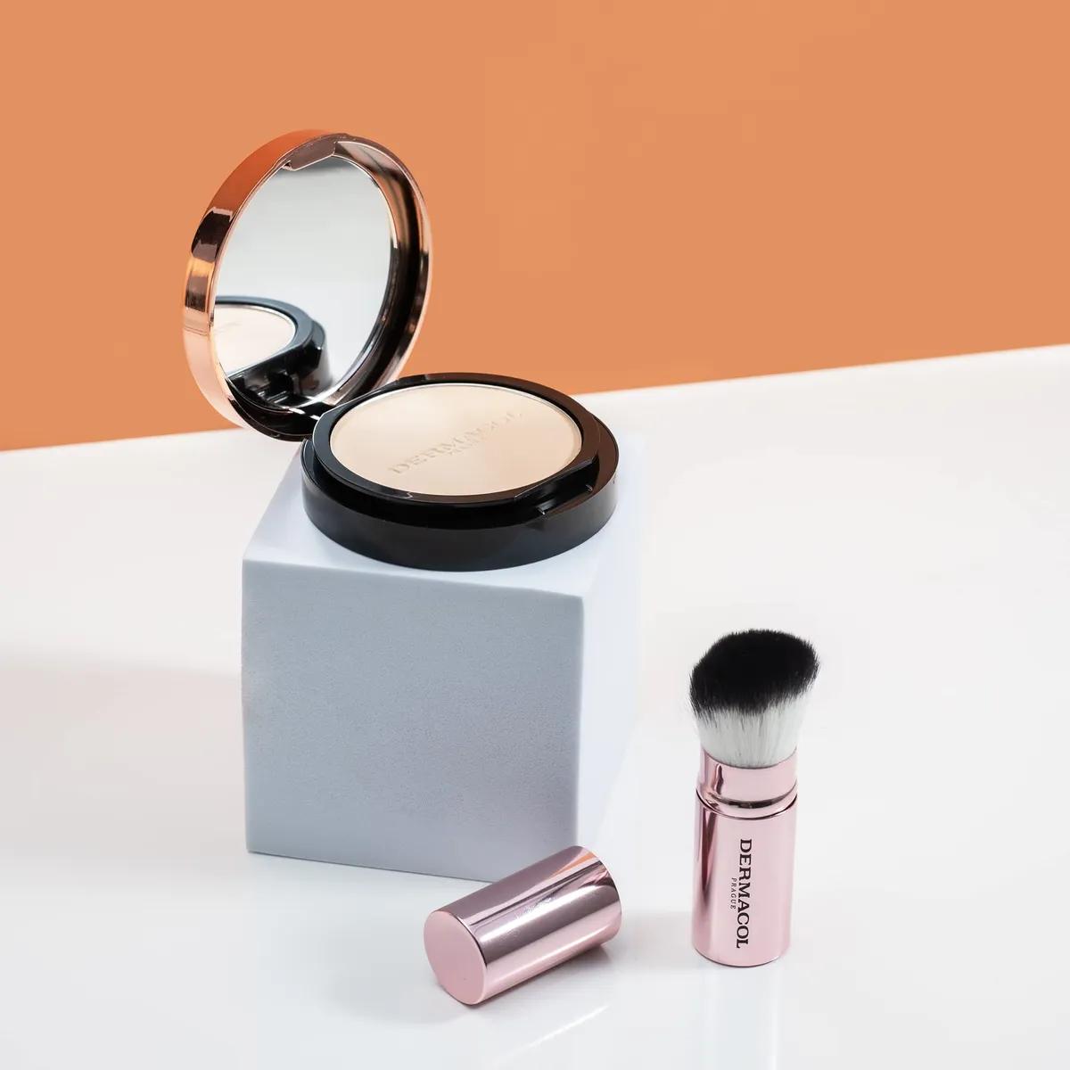 Dermacol Cosmetic brush Rose Gold