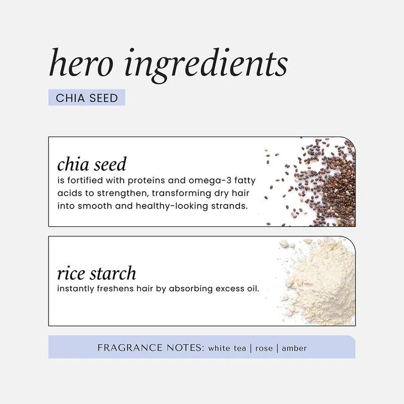 Hask Chia Seed Volumizing  Dry Shampoo 122g