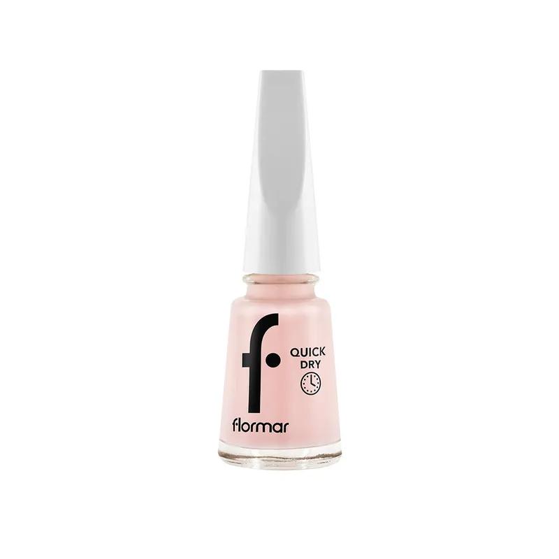Flormar NP Quick Dry Nail Enamel - 02 Soft Pink New