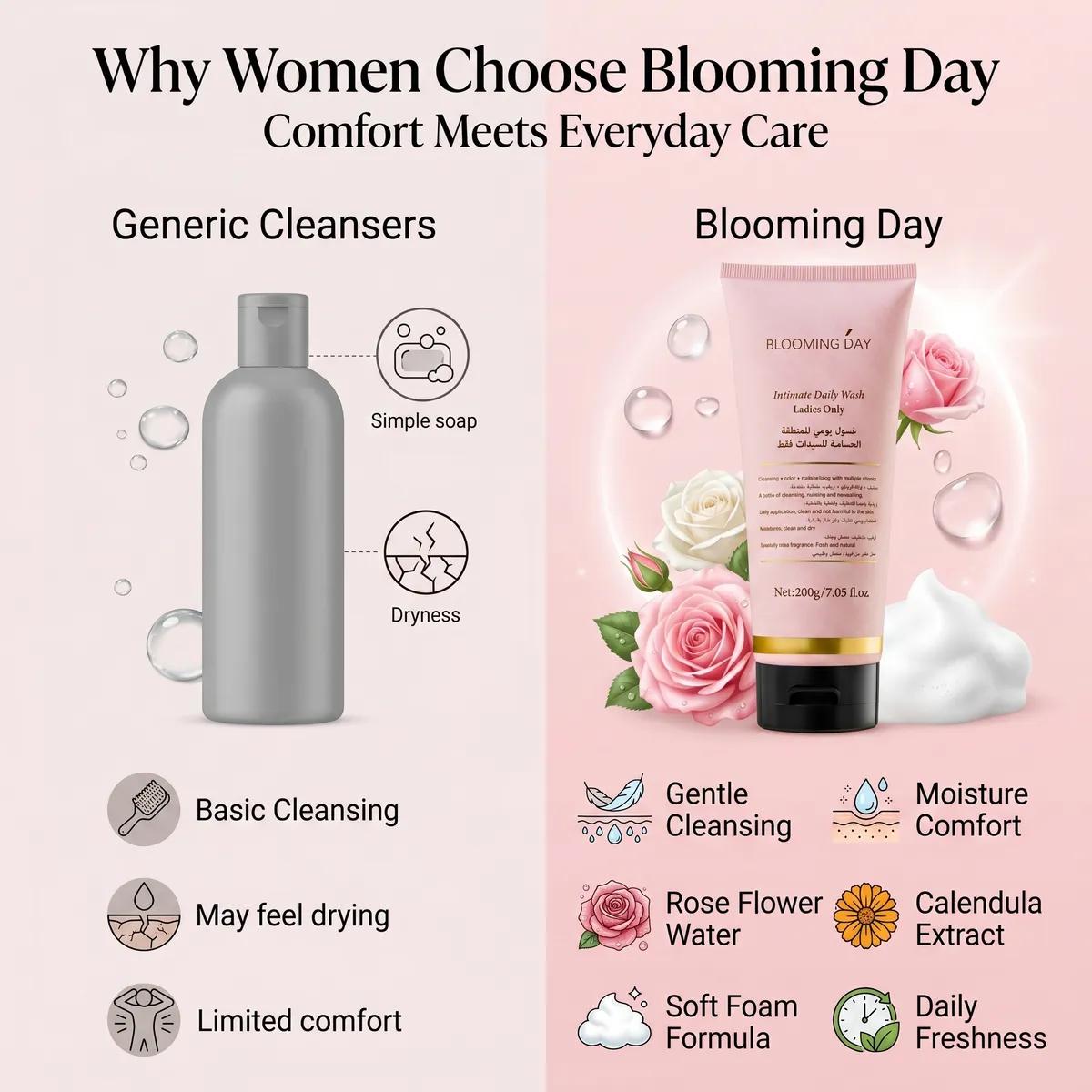 Blooming Day Intimate Daily Wash Ladies Only 200gm