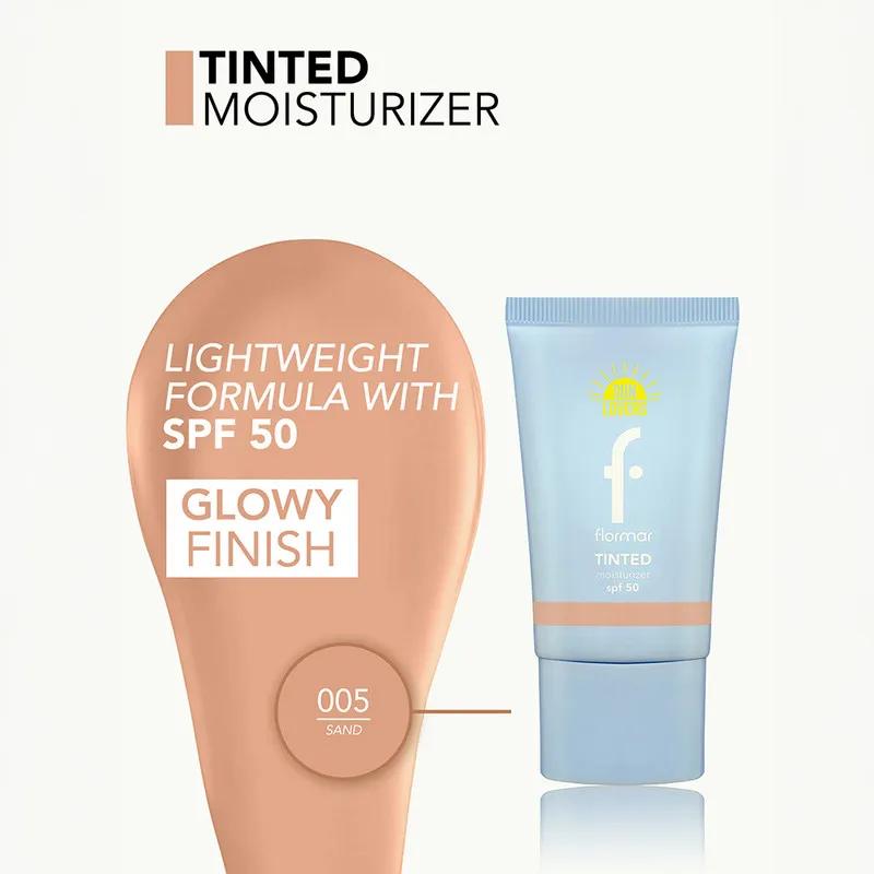 Flormar New Tinted Moisturizer SPF50 - 05 Sand