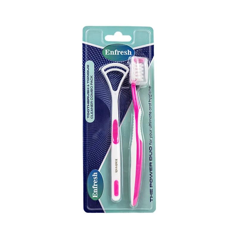 Enfresh Tongue cleaner w/Toothbrush