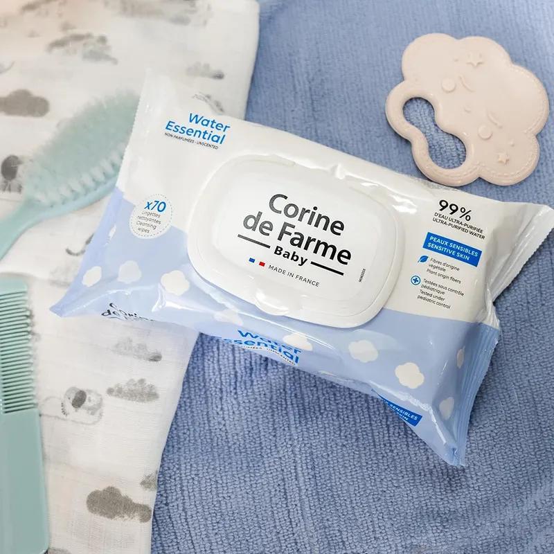 CDF-- Baby Water Essential Wipes 70's