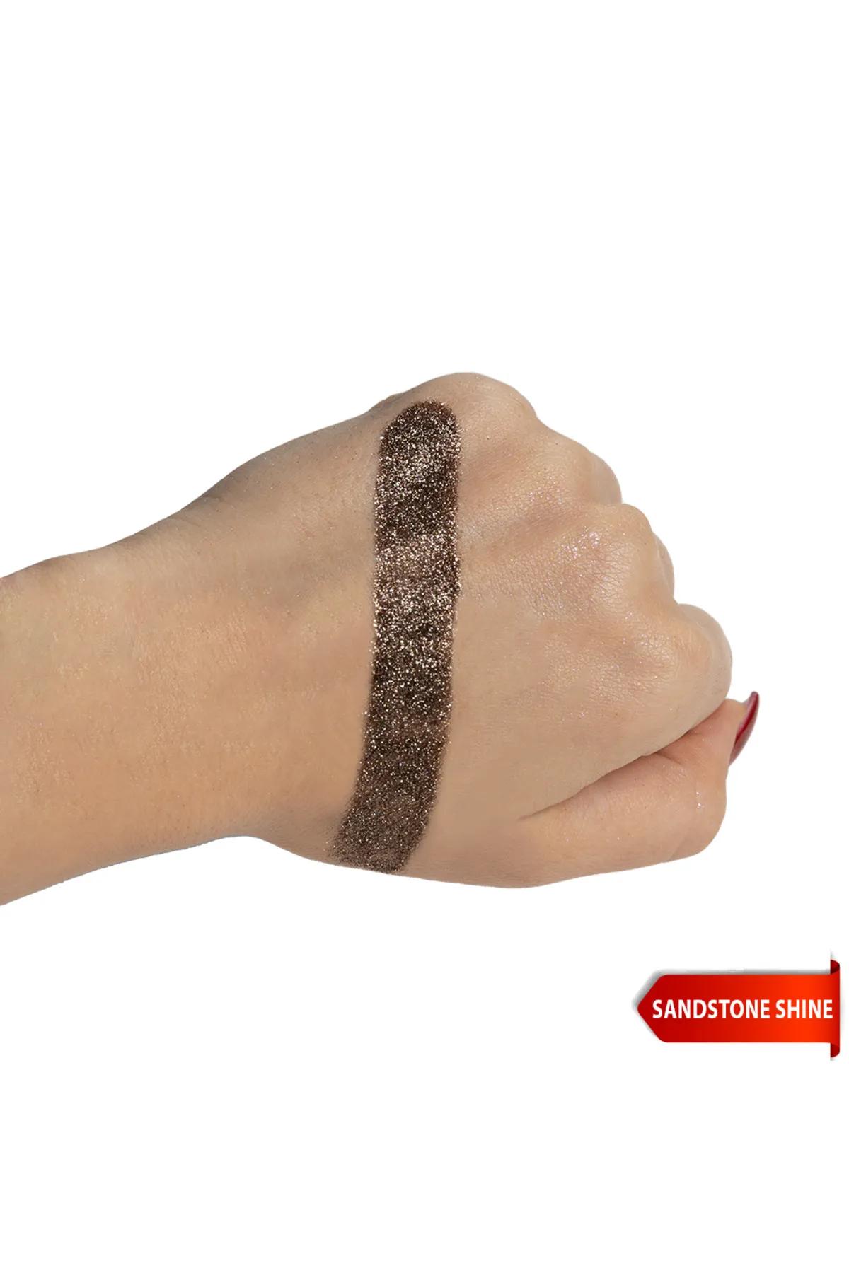 Character Chromatic Sparkling Eyeshadow Powder-Sandstone Shine