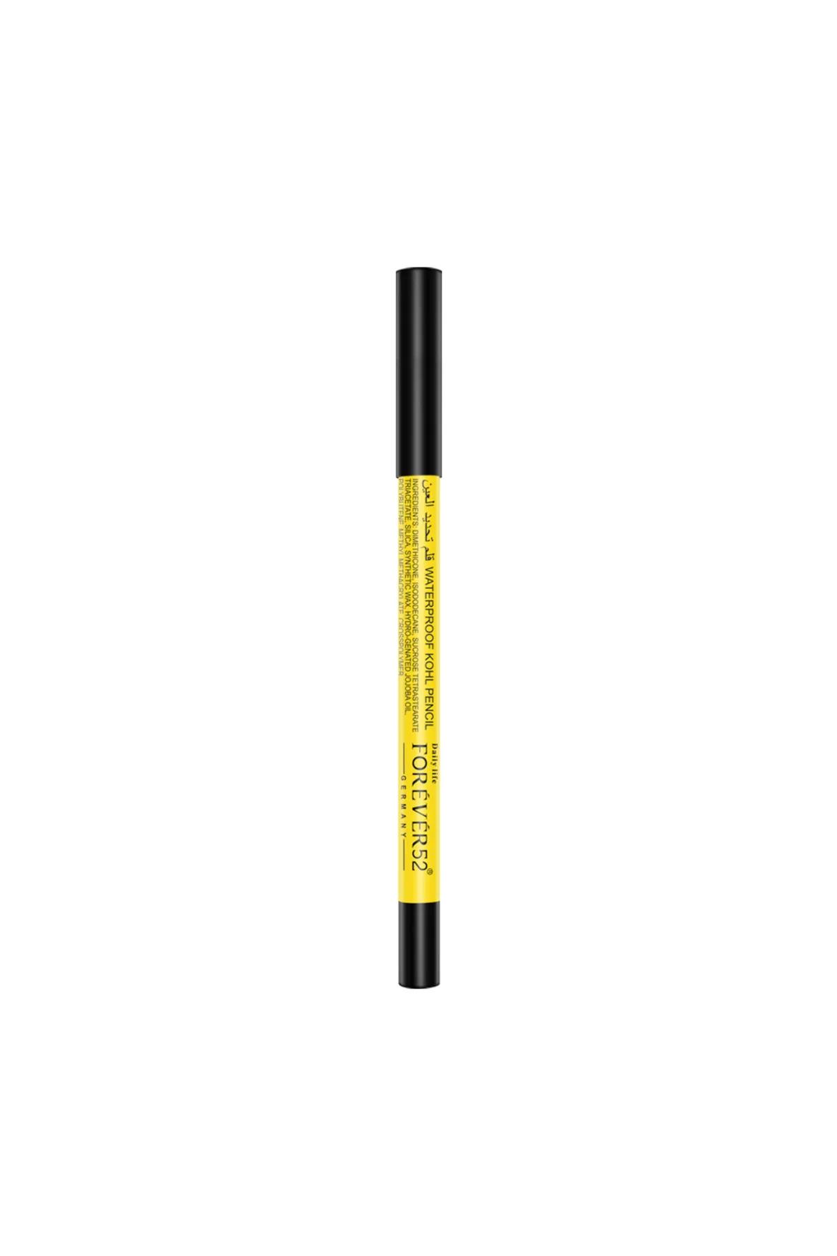 Forever52 Waterproof Kohl Pencil-Black - KWP001
