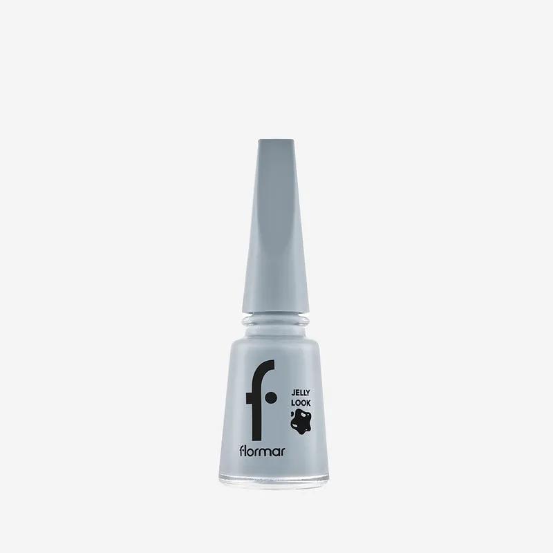 Flormar Jelly Look Nail Enamel - Jl24 Light Grey