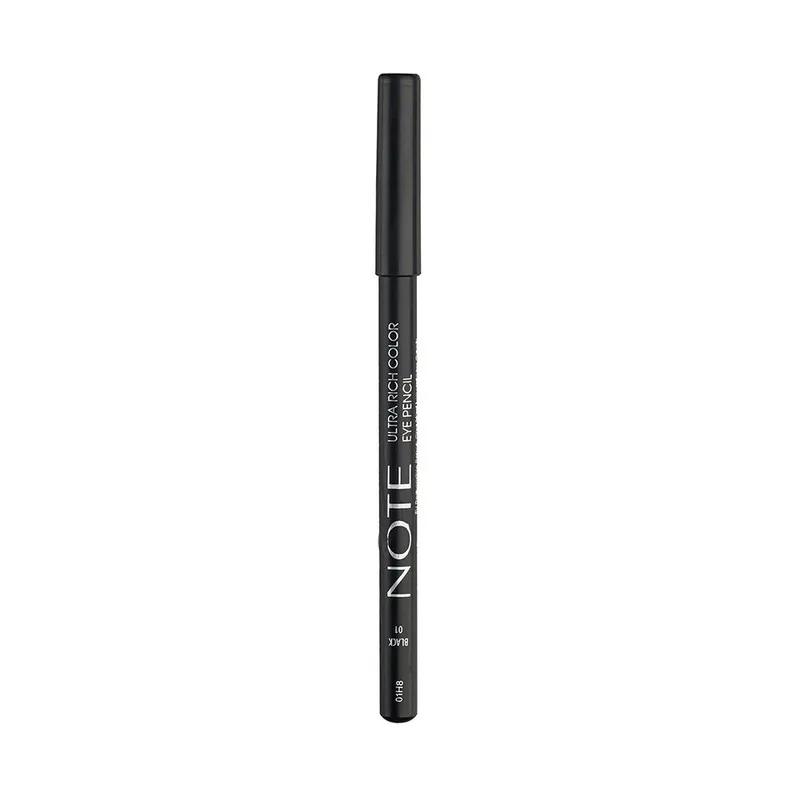 Note Ultra Rich Color Eye Pencil 01- Black