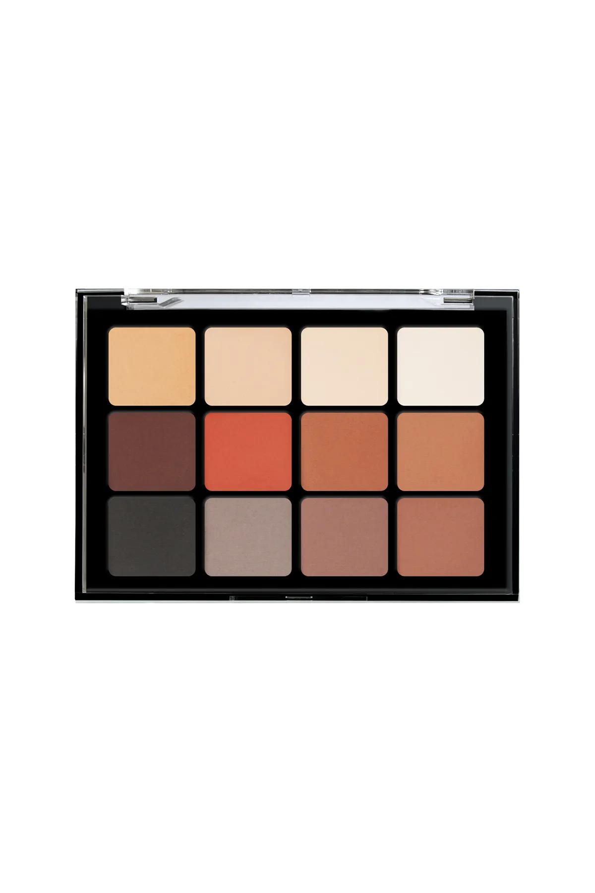 Viseart 12 Color Eyeshadow Palette Neutral Matte-Neutral Matte � VPE01
