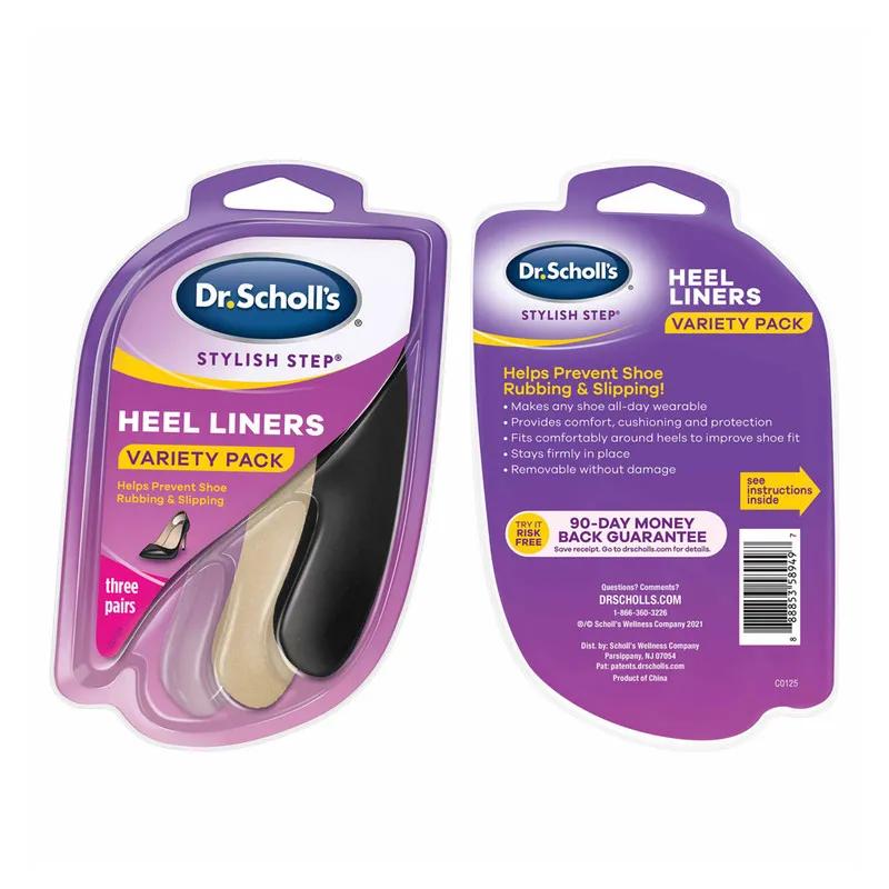 Dr.Scholl's Stylish Step Heel Liners Variety Pack