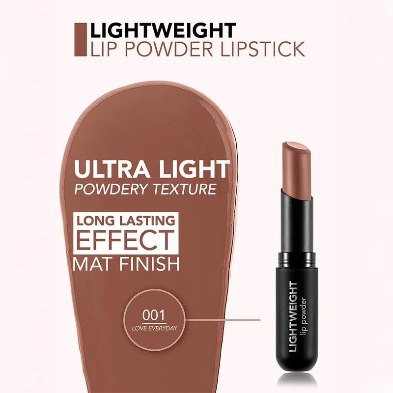 Flormar Light Weight Lip Powder LipStick  001 Love Everyday