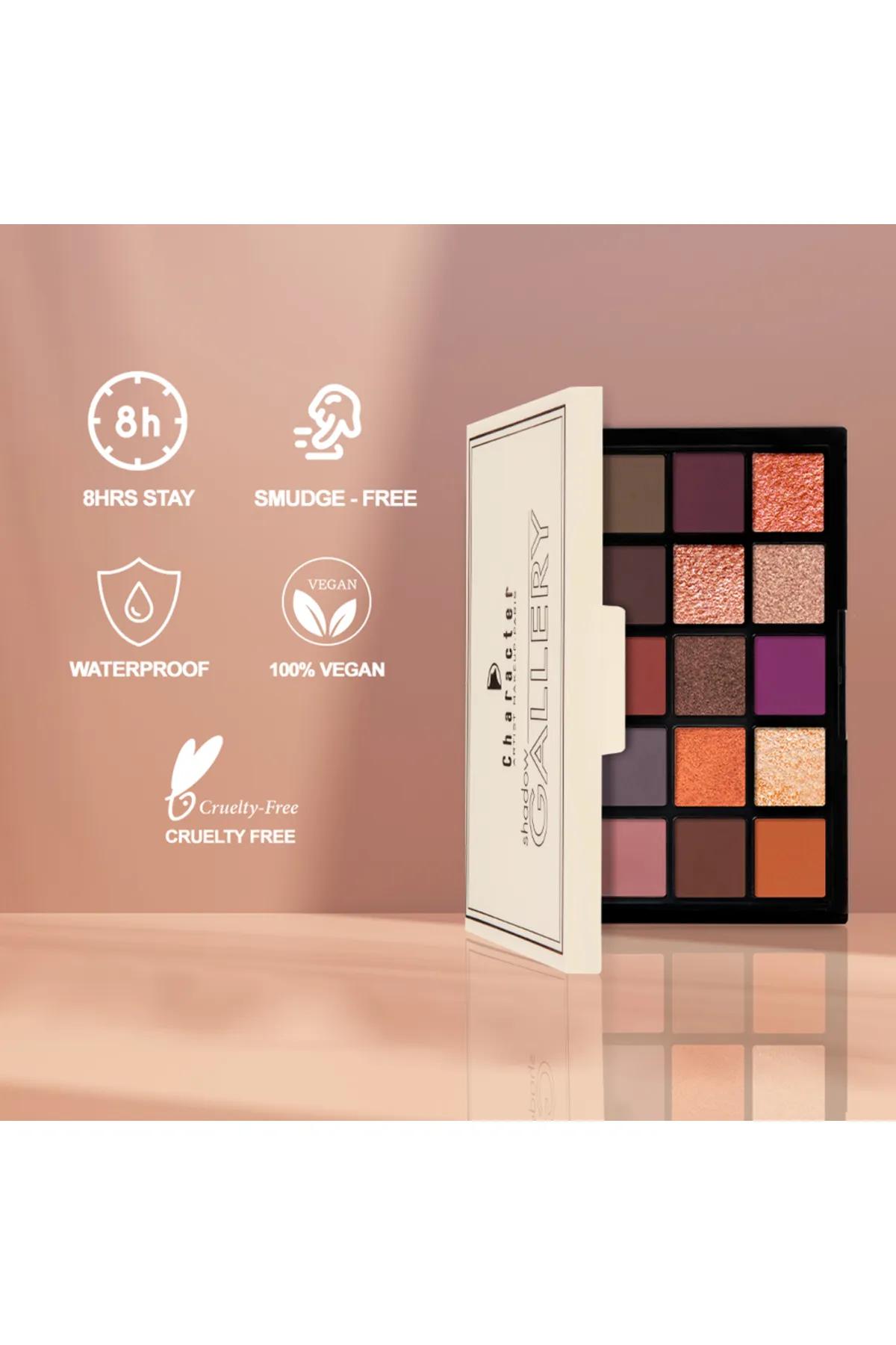 Character Shadow Gallery 20 Color Eyeshadow Palette