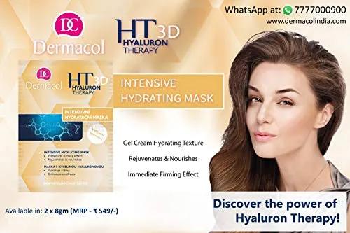 Hyaluron Therapy 3D Intensive Hydrating Mask with Hyaluronic Acid for Anti-Wrinkle Moisturizing and Remodeling 2 x 8ml