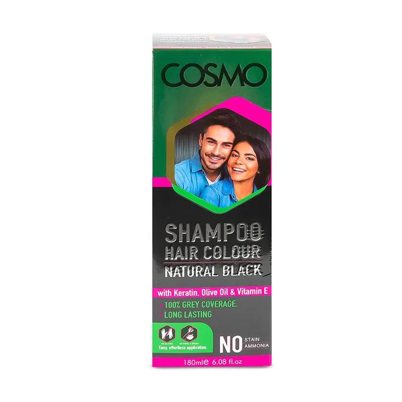 Cosmo Shampoo Hair Colour Black 180ml Special offer