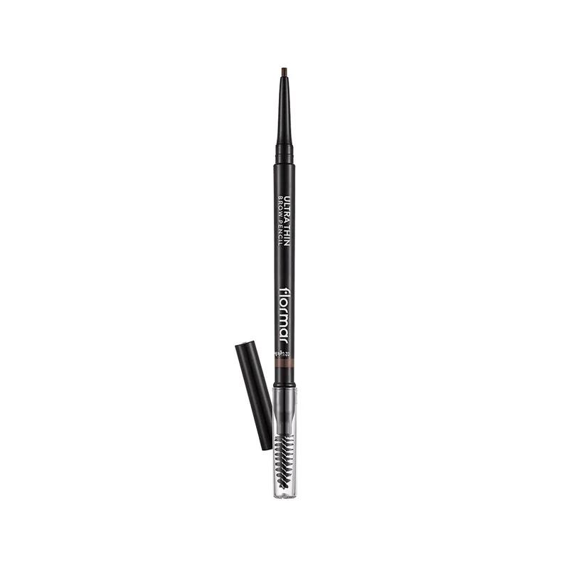 Flormar Ultra Thin Brow Pencil - 02 Light Brown