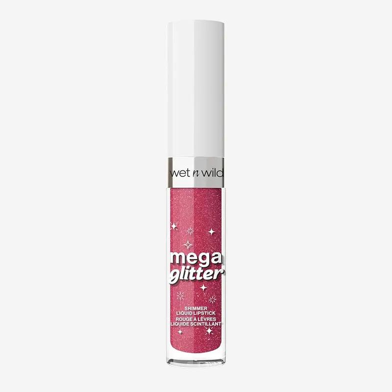 WnW Mega Glitter Shimmer Liquid Lipstick - Pink Future