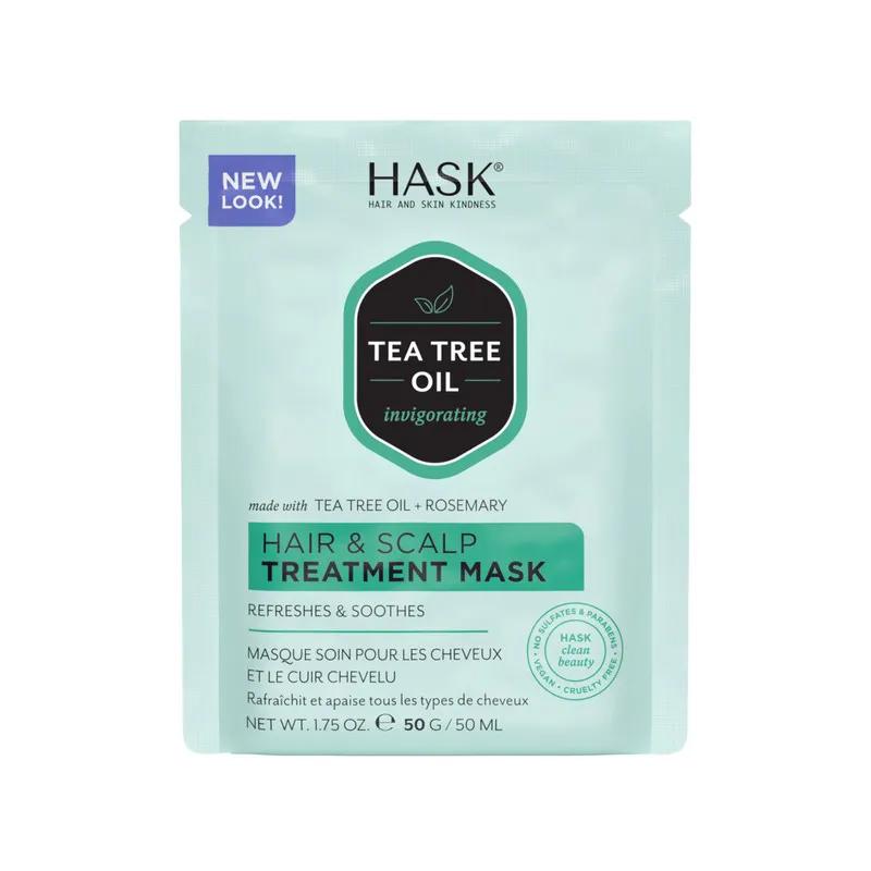 Hask Tea Tree Hair & Scalp Treatment Mask 50g