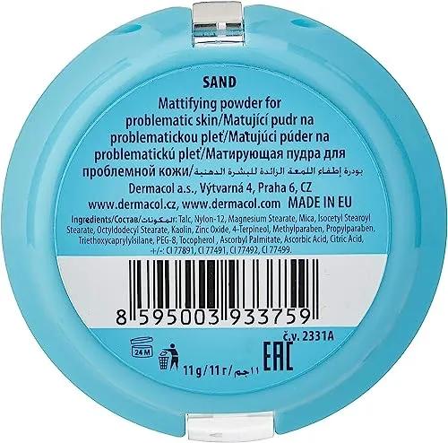 Dermacol Cosmetics Acnecover Mattifying Compact Powder 11g SAND