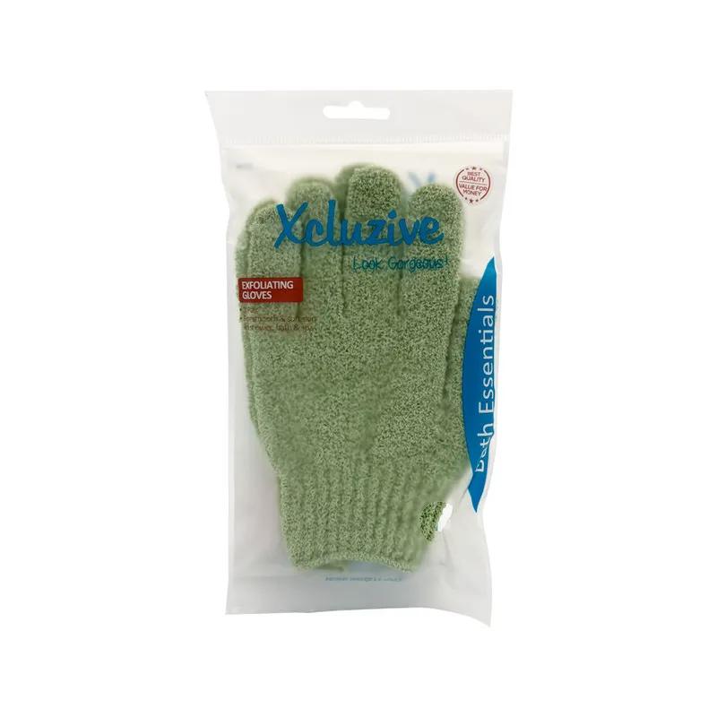Xcluzive Exfoliating Gloves 2 Pcs & Bath Sponges 2 Pcs Asstd X2 Value Pack