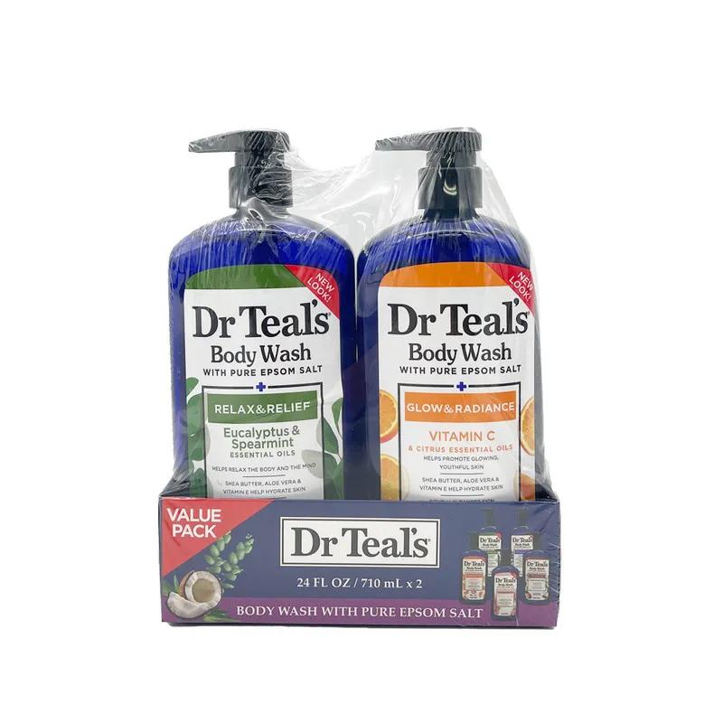 Dr Teal'S Body Wash Asstd. 710Ml X2 Value Pack
