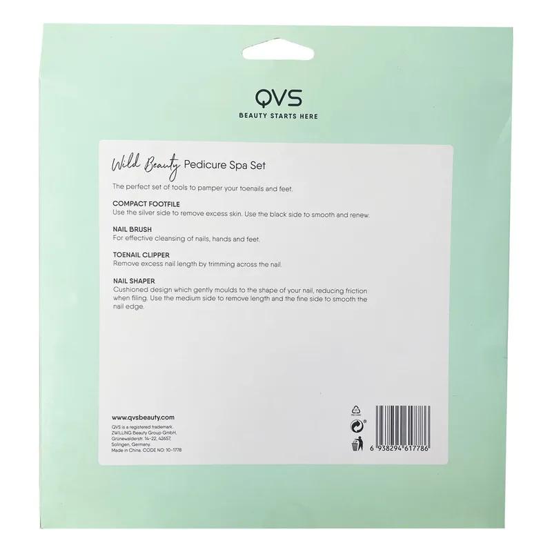 QVS Gift Set- Wild Beauty Pedicure spa set