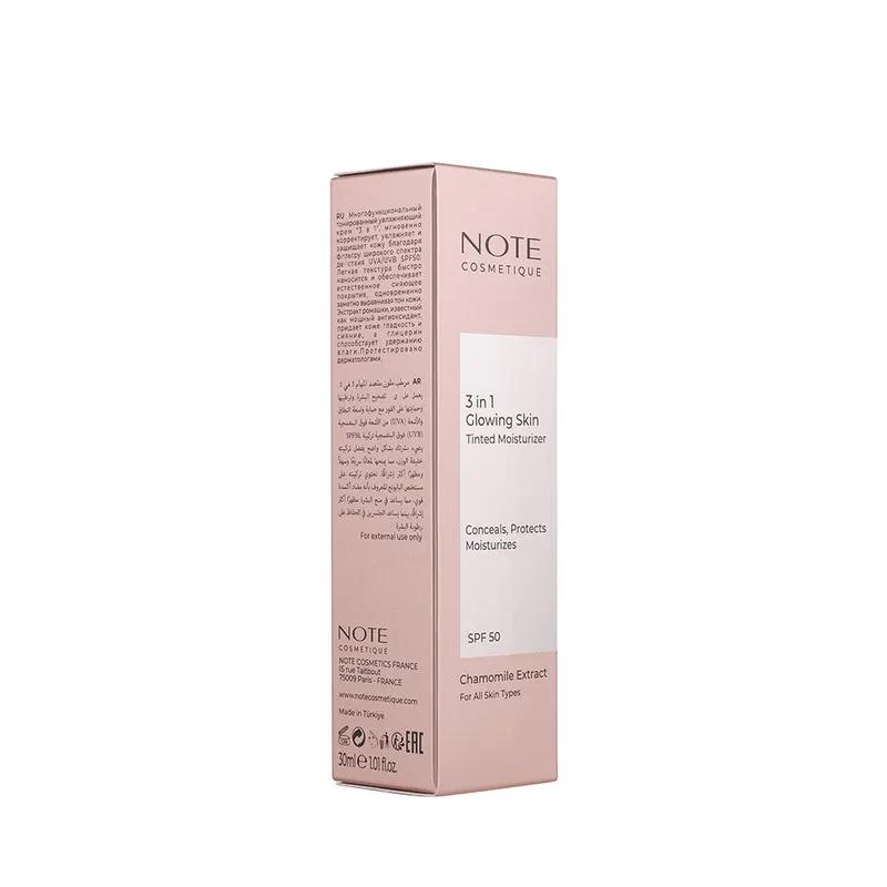 Note 3 In 1 Glowing Skin Tinted Moisturizer