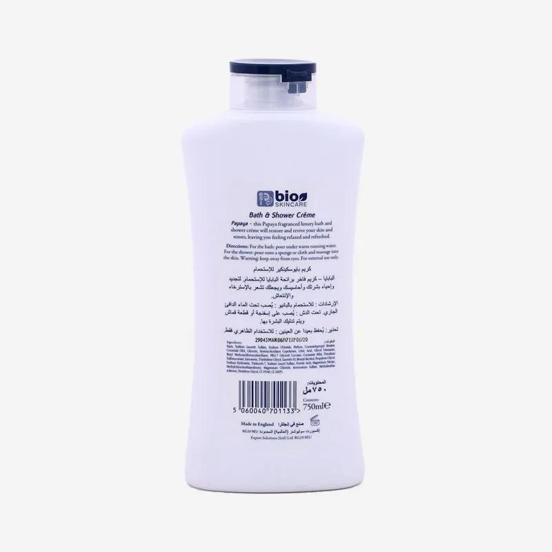 Bioskincare Shower Creme - Papaya 750ml