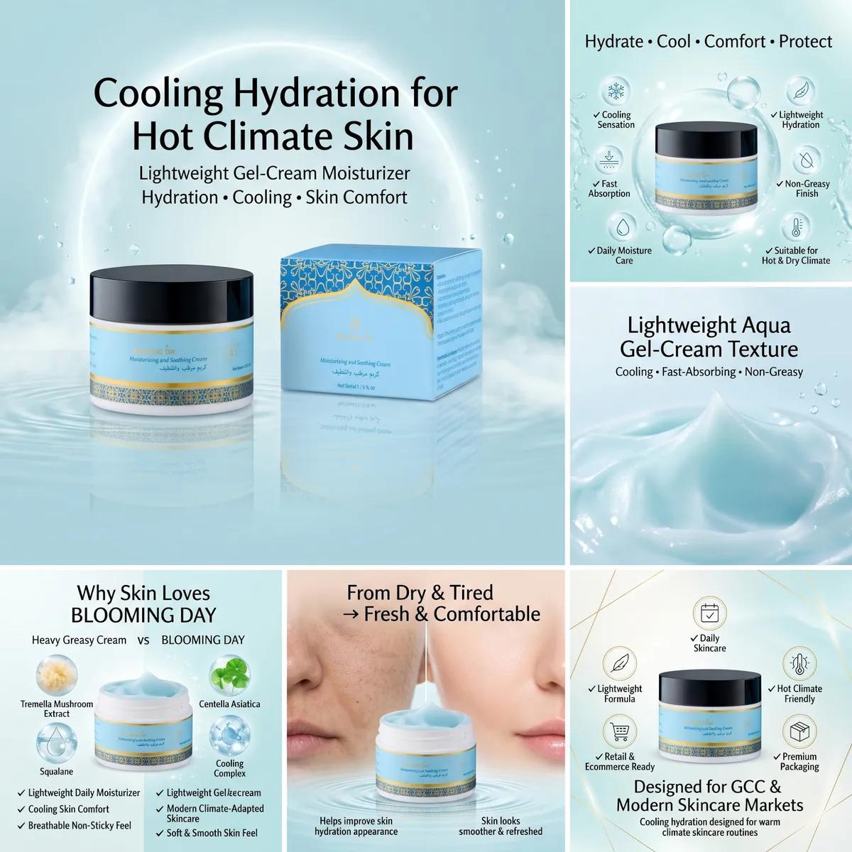 Blooming Day Moisturizing and Soothing Cream 50ml