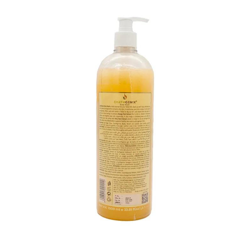 Earthgenix Orange Peel & Holy Basil Body Wash 1000ml
