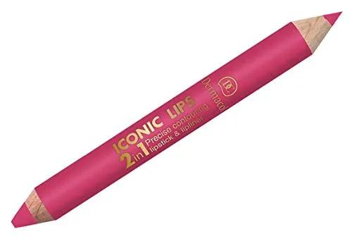 Dermacol Iconic Lips 2in1 Lipstick & Lipliner | (No 3)