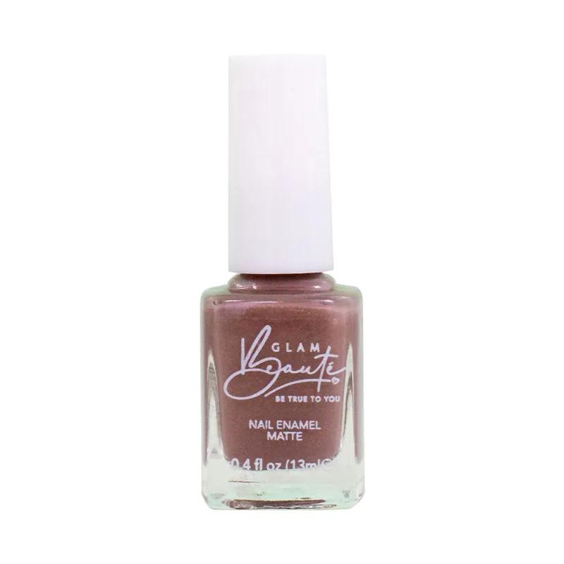 GlamBeaute Nail Enamel 48 - Chrome Gold