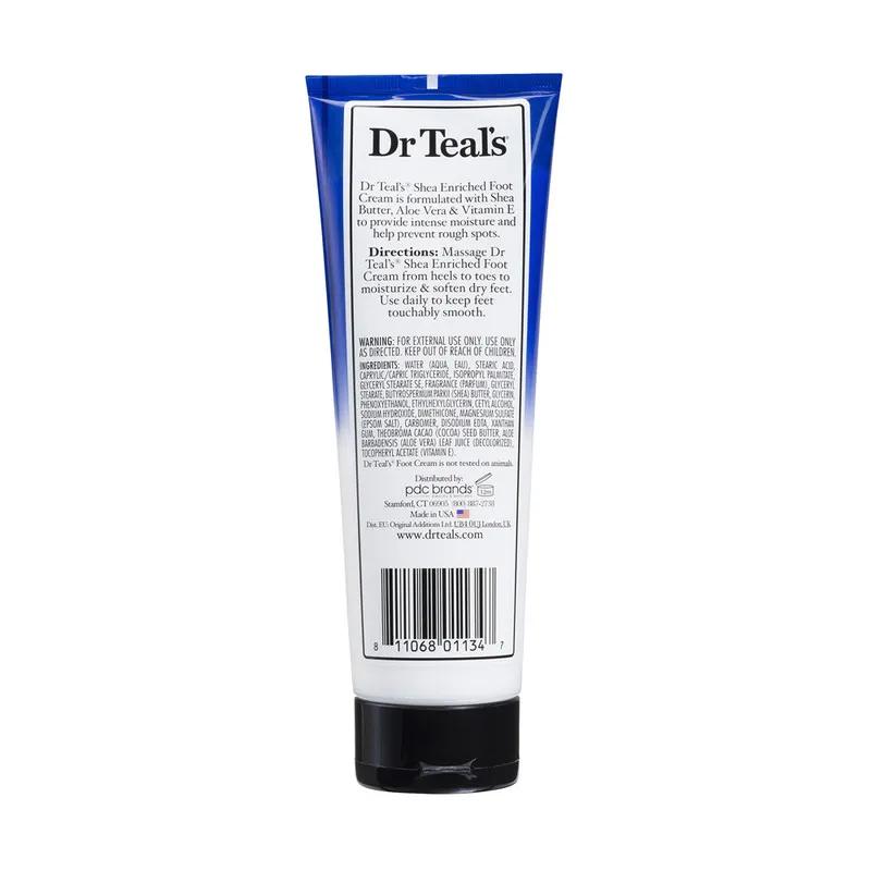 Dr Teal's Epsom Salt Foot Cream - Shea Butter&Aloe Vera 227g