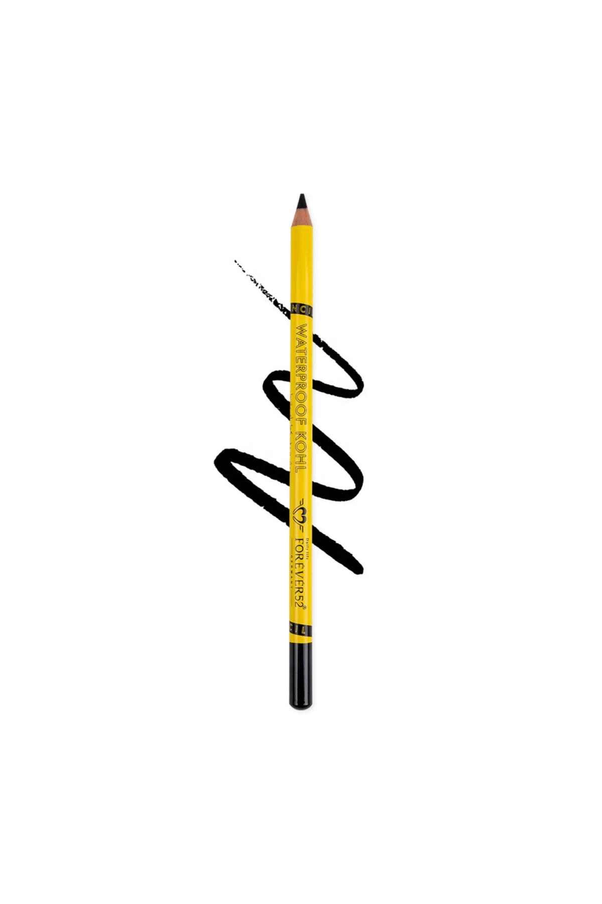 Forever52 Waterproof Kohl Pencil.-Black