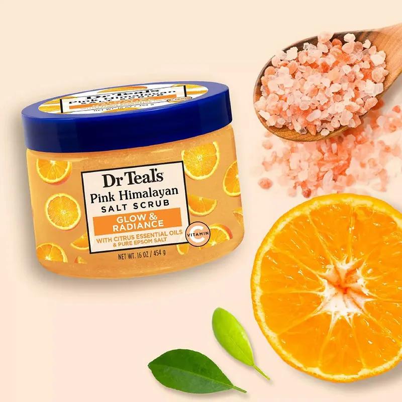 Dr Teal's Epsom Salt Body Scrub Vitamin C 454g